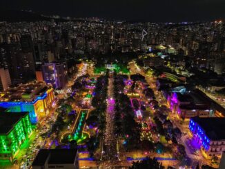 Luzes Praça da Liberdade